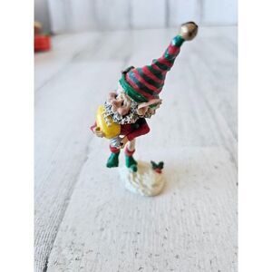 Enesco nimble football Sandi zimnicki player bulb vintage 1991 830992 elf playin